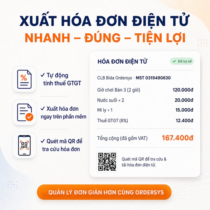 Hóa đơn điện tử — Ordersys