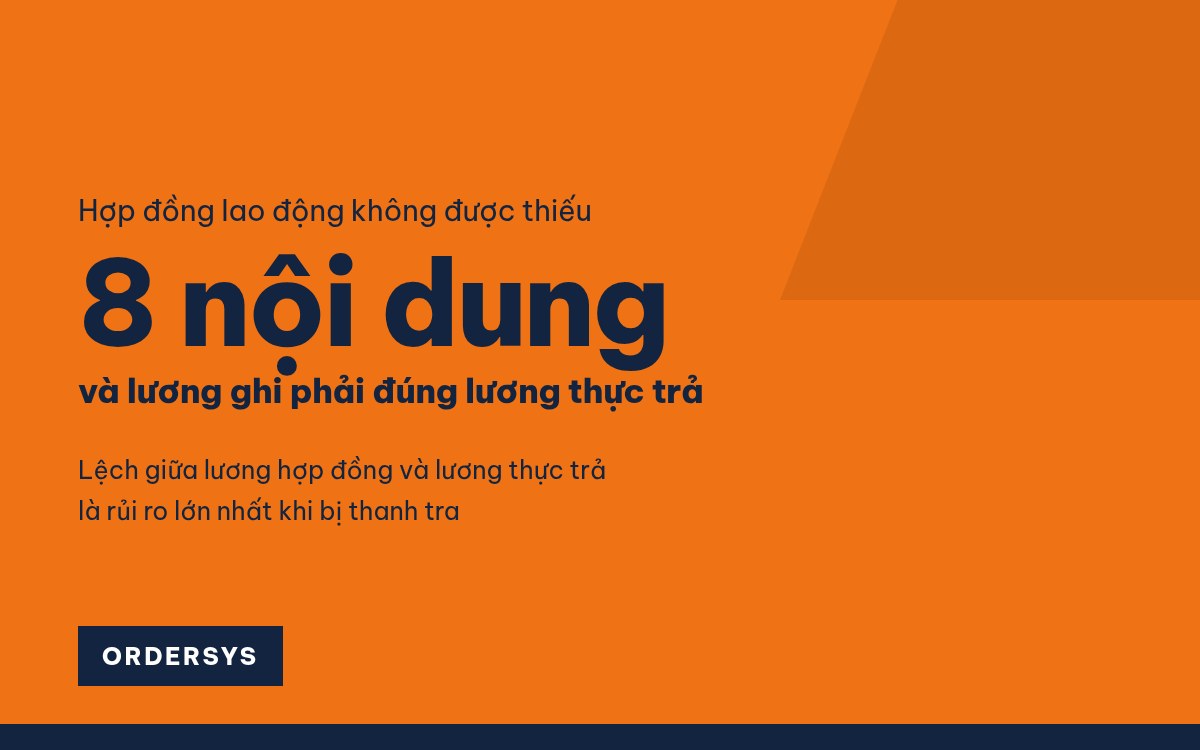 Hợp đồng lao động cho quán ăn, cửa hàng