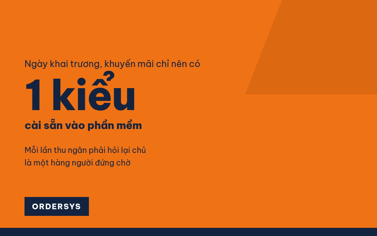 Ngày khai trương quán: chuẩn bị gì để quầy không bị tắc