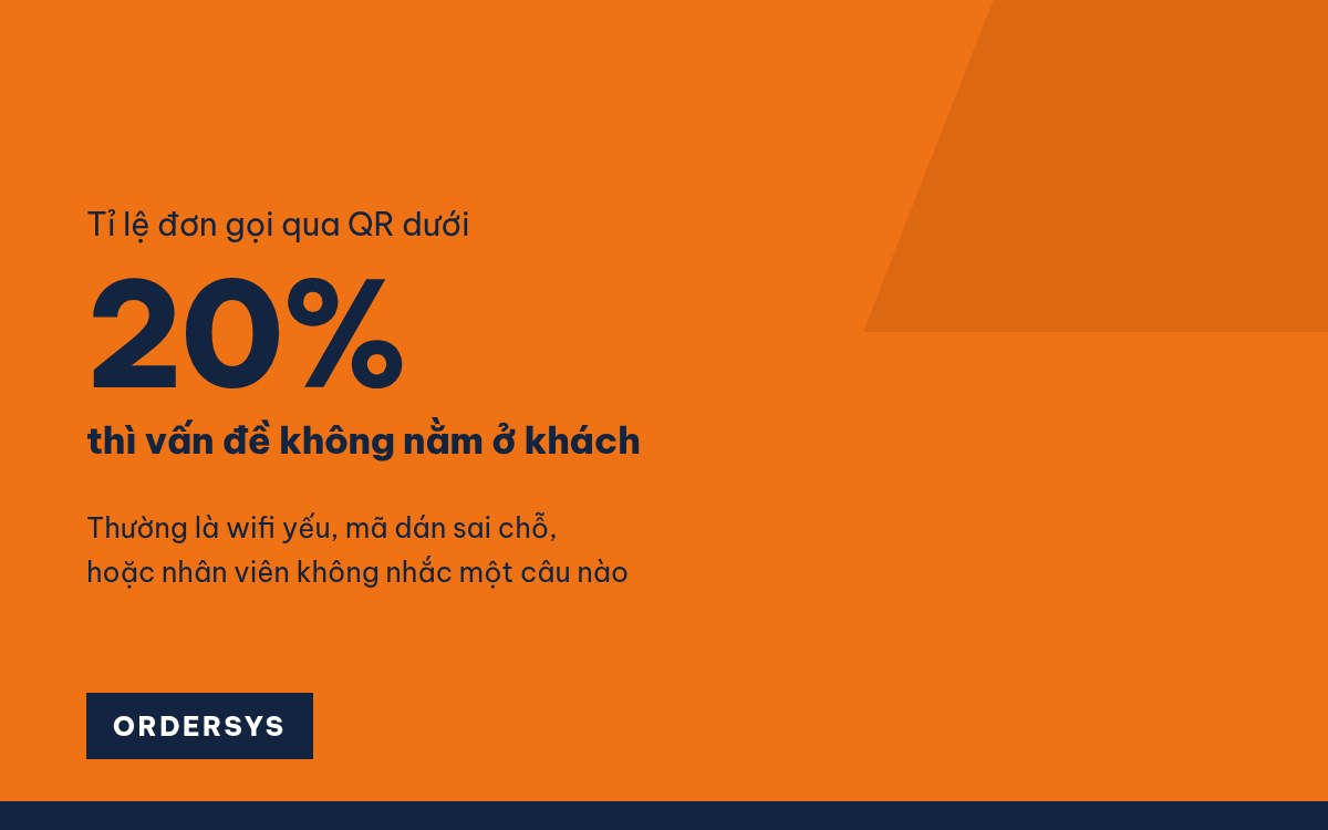 QR gọi món tại bàn có nên dùng không?